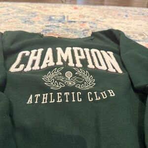 Champion Forest Green Athletic Club Pullover